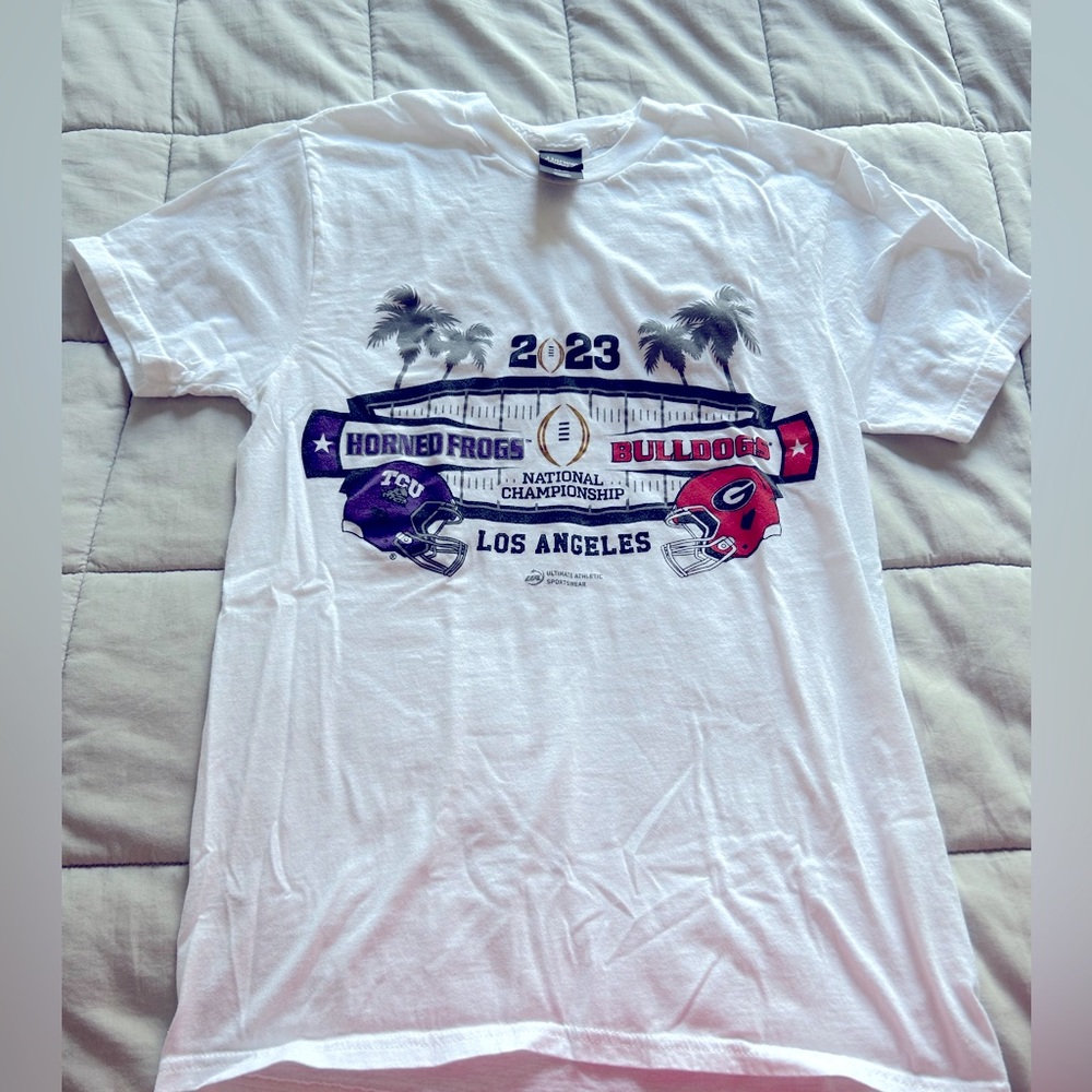 College Football National Championship 2023 TCU Horned Frogs vs Georgia Bulldogs